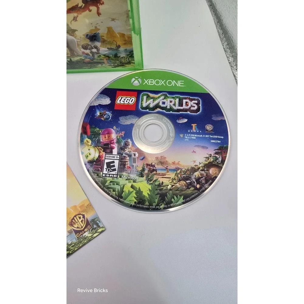 LEGO Worlds (Microsoft Xbox One, 2017)‎ CIB Complete Tested Working Great Cond.